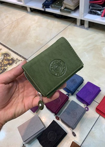 Beden çeşitli Renk Nakış Detaylı Kadın Cüzdanı