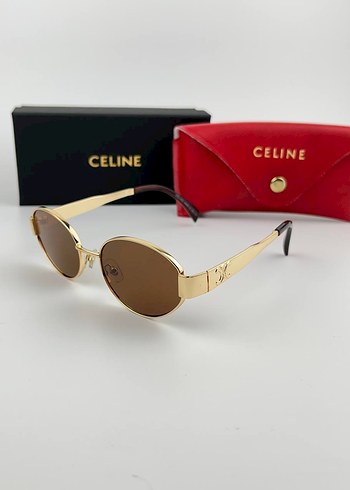 Celine Celine Parlak Altın Kadın Güneş Gözlüğü
