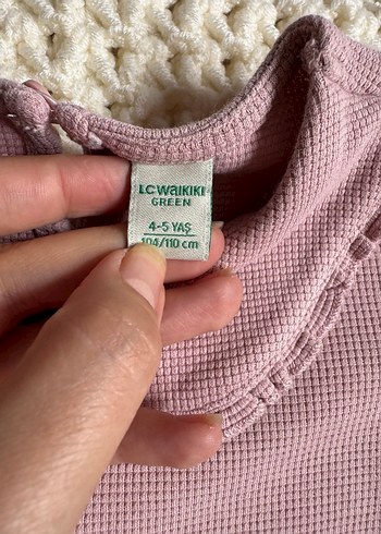 Kız Çocuk Pembe Uzun Kollu Sweatshirt - Görsel 4