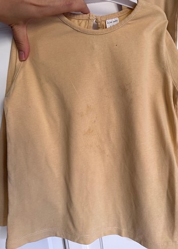 Bej Bebek Kız Uzun Kollu Takım - Görsel 5