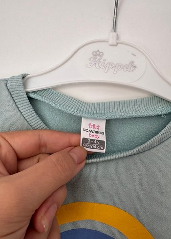 Kız Çocuk Uzun Kollu Baskılı Sweatshirt - Görsel 5