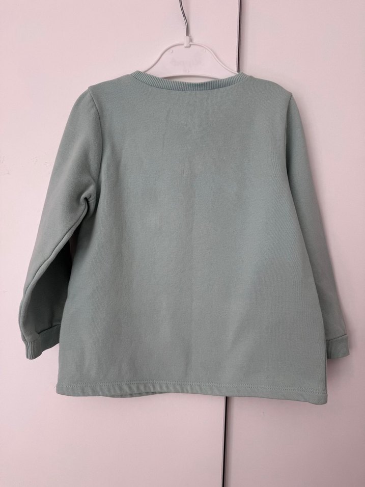 Kız Çocuk Uzun Kollu Baskılı Sweatshirt - Görsel 3