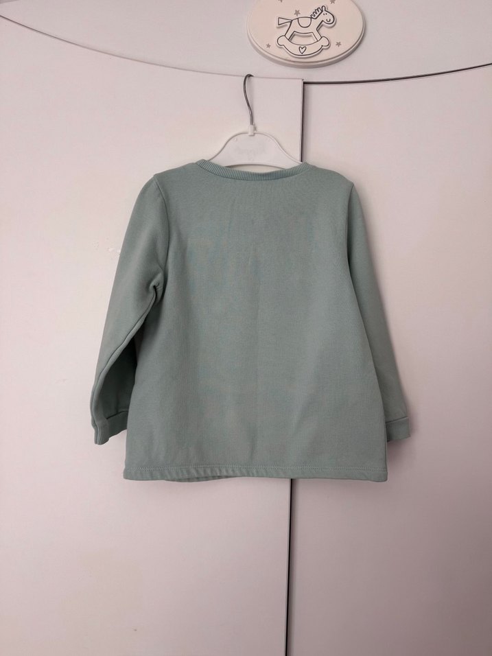 Kız Çocuk Uzun Kollu Baskılı Sweatshirt - Görsel 2