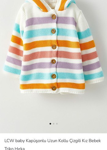 Renkli Bohem Uzun Kollu Triko Hırka - Görsel 7