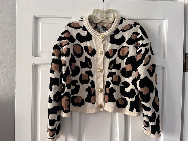 Leopar hırka