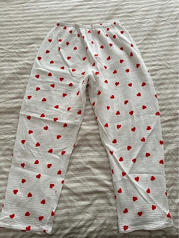 xl Beden beyaz Renk Kalpli pijama takımı