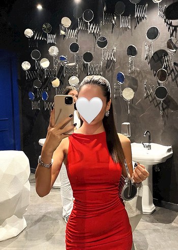 Kırmızı Mini Zara Elbise - Görsel 3