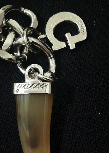 Gümüş rengi guess kemer - Görsel 7