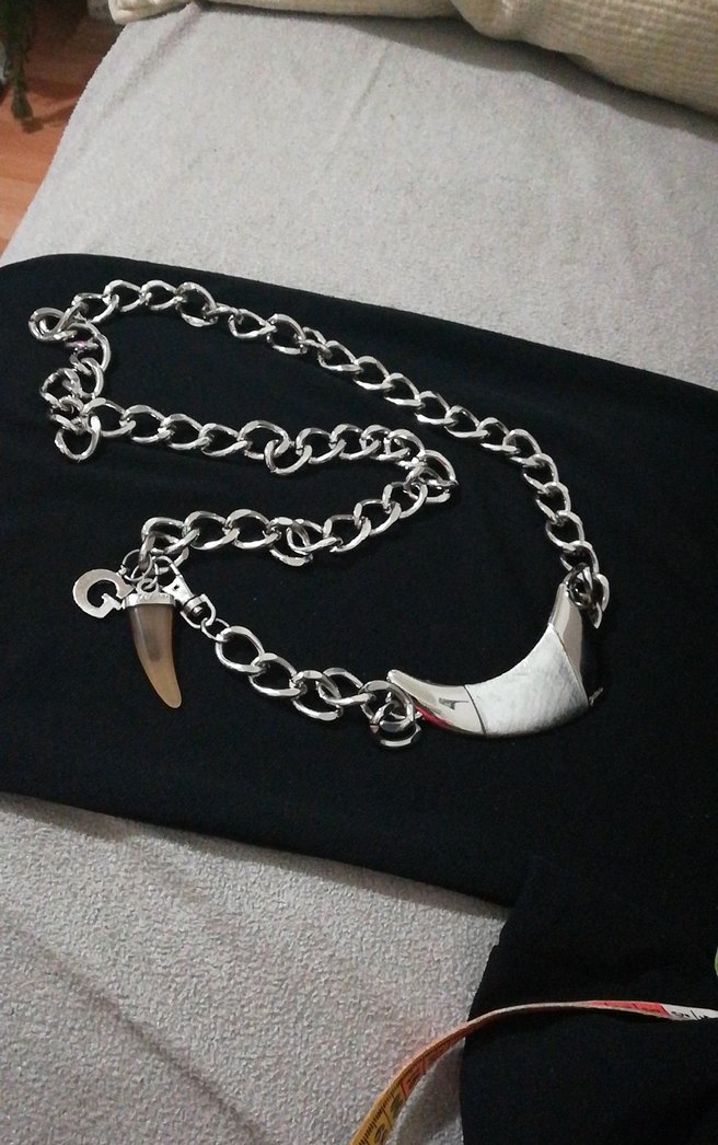 Gümüş rengi guess kemer - Görsel 3