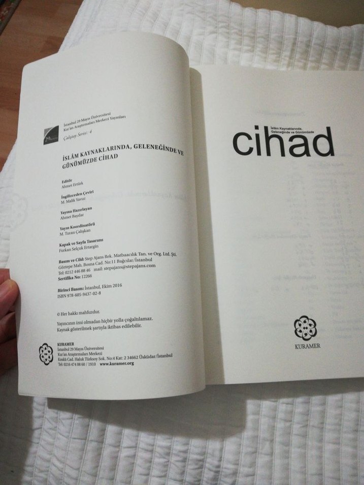 Cihad Üzerine Akademik Kitap - Kıramer - Görsel 3