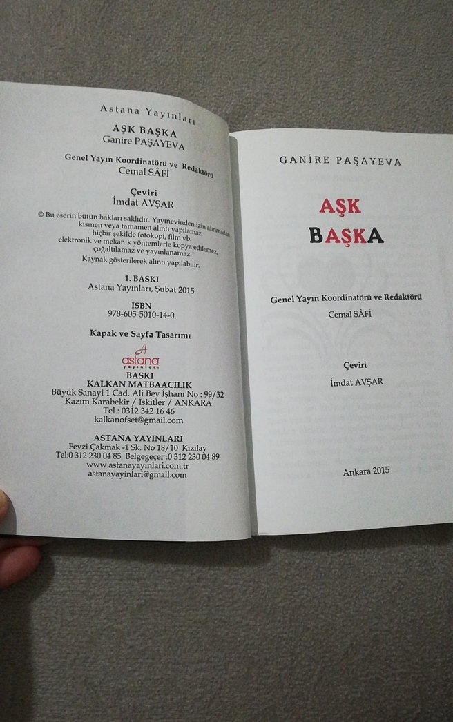 Aşk Başka - Ganire Paşayeva - Görsel 3