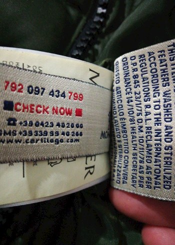 Moncler mont - Görsel 6