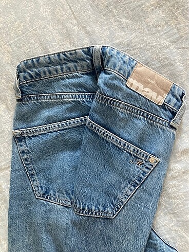 26 Beden Mavi baggy jean