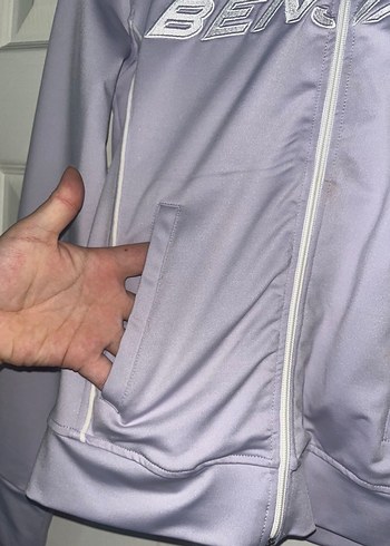 36 Beden Gri Fermuarlı Kadın Spor Ceket
