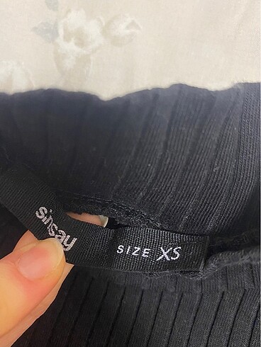 xs Beden siyah Renk Siyah yarım boğazlı uzun kollu
