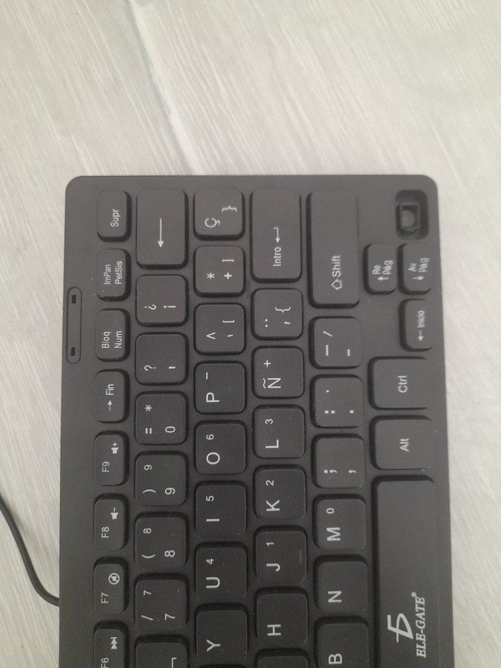 Kablolu Siyah Mini Klavye - Görsel 3