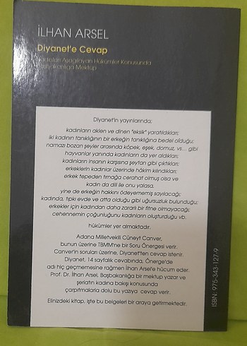 İlhan Arsel - Diyanet'e Cevap
