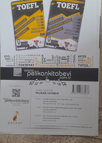 TOEFL Intermediate Practice Book - Five Skills - Görsel 2