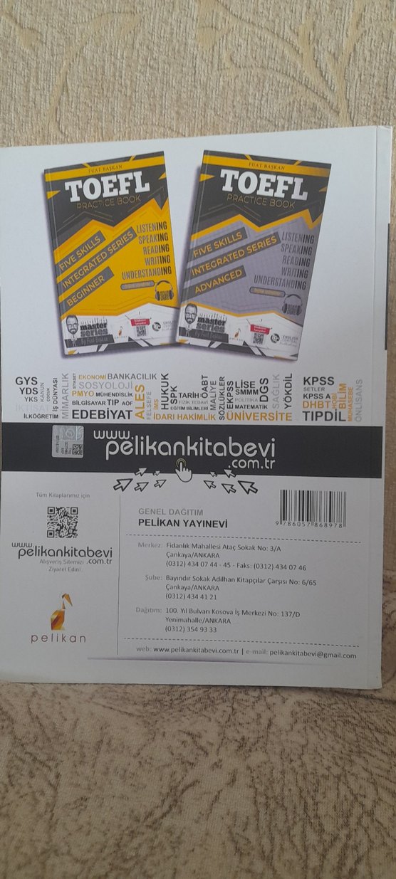 TOEFL Intermediate Practice Book - Five Skills - Görsel 2