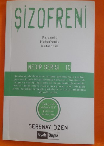 Şizofreni - Nedir Serisi 10 Kitap