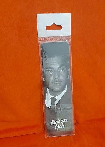 Diğer Ayhan İsik Siyah Beyaz Fotografli Kitap Ayraci
