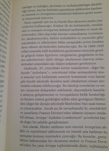 Beden Avrupa?nın Entelektüel Tarihi: 19. ve 20. Yüzyıl -François Chau