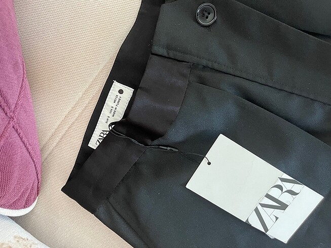 zara pantolon etiketli