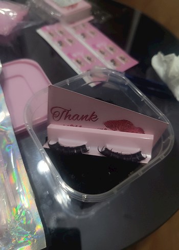 Orta volüm Cat Queen eye bir çift kiprik - Görsel 3