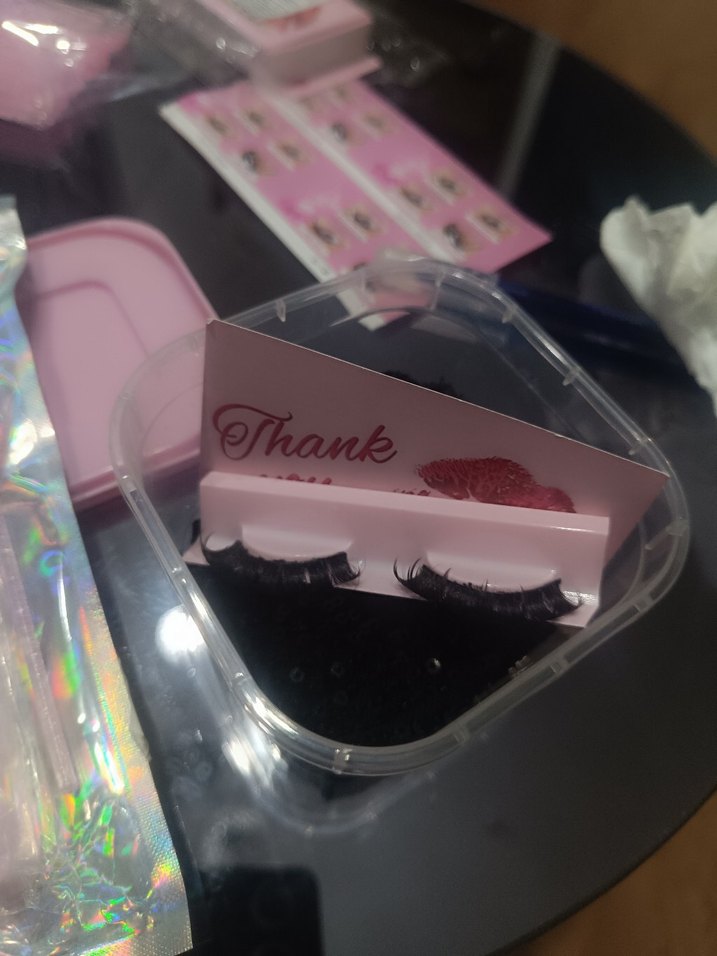 Orta volüm Cat Queen eye bir çift kiprik - Görsel 2