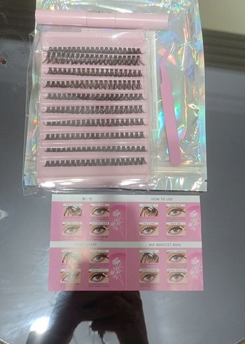 Takma Kirpik Seti ve Cımbız - Görsel 3