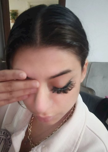 Doll Eye Kim K Wet Look Siyah Takma Kirpik - Görsel 3