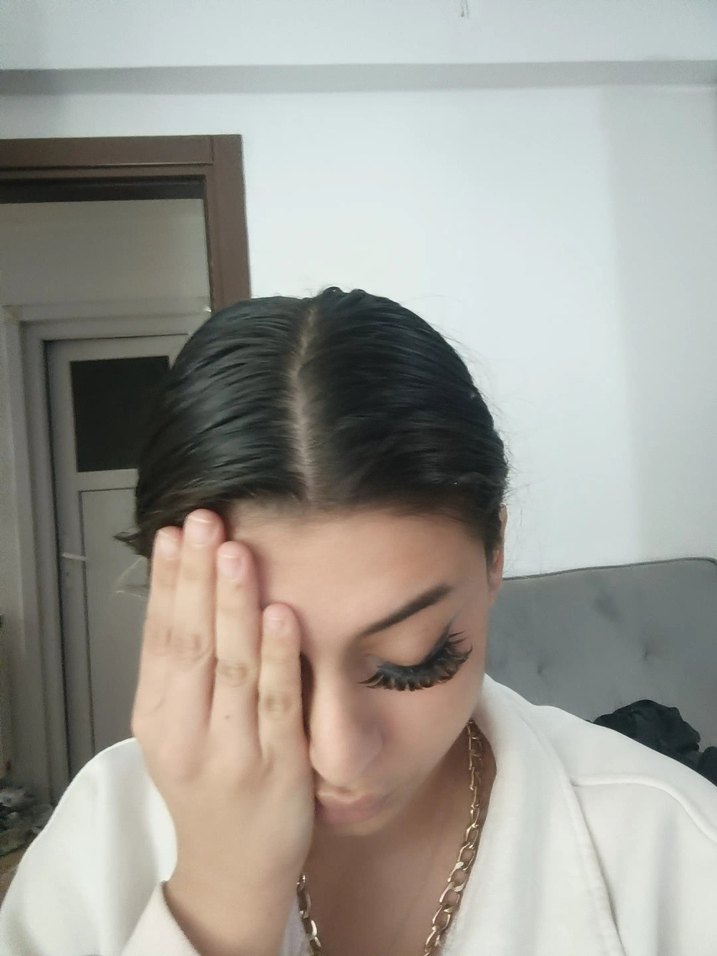 Doll Eye Kim K Wet Look Siyah Takma Kirpik - Görsel 5