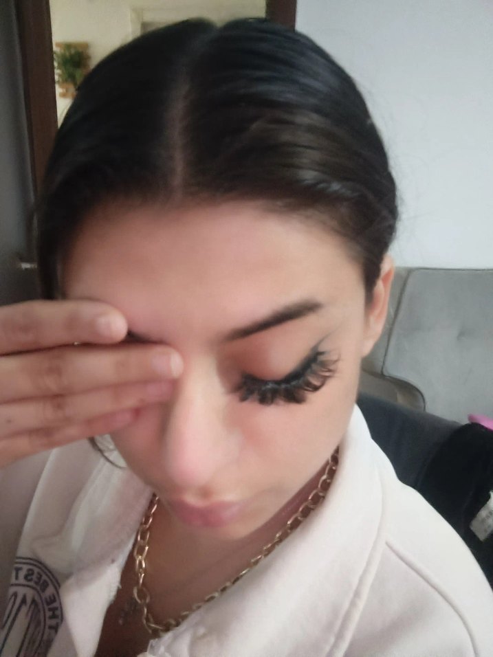 Doll Eye Kim K Wet Look Siyah Takma Kirpik - Görsel 3