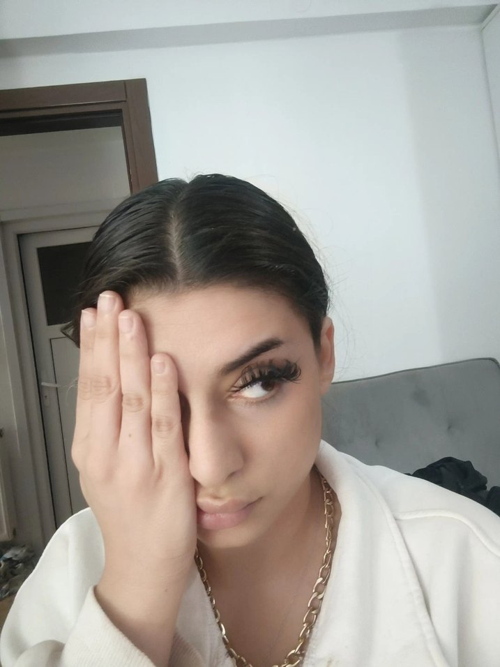 Doll Eye Kim K Wet Look Siyah Takma Kirpik - Görsel 4