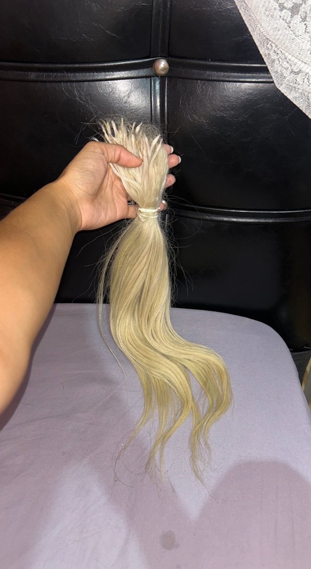 200 adet platin 65-70 cm mikrokaynak saç - Görsel 3