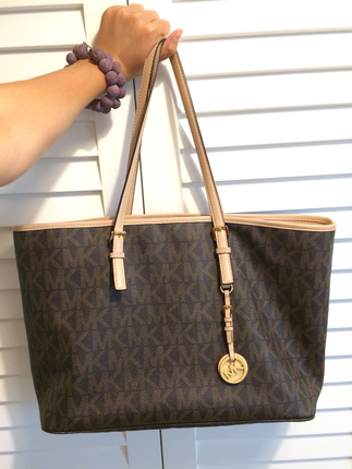 universal Beden Michael Kors kahverengi tote çanta