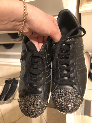 Adidas ADIDAS SUPERSTAR 80S METAL TOE 3D Kadın Spor Ayakkabı BB2033 