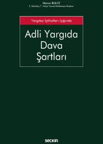adli yargıda dava şartları 
