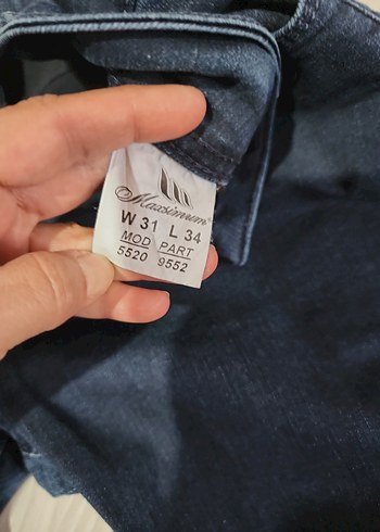 31 Beden lacivert Renk Lacivert Kadın Denim Pantolon