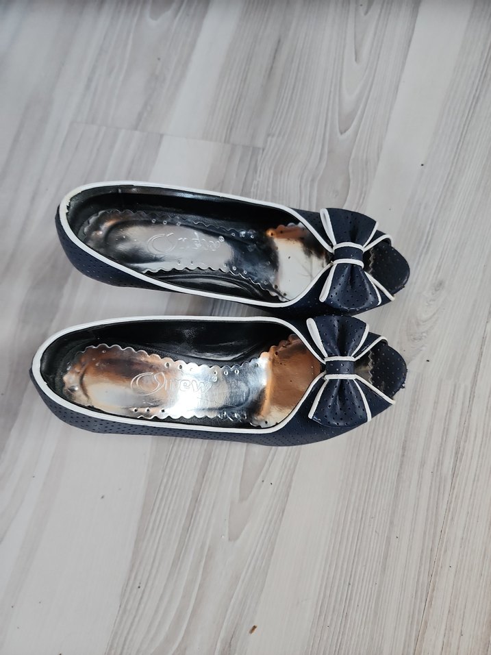 lacivert Fiyonklu Kadın Topuklu Ayakkabı - Görsel 5