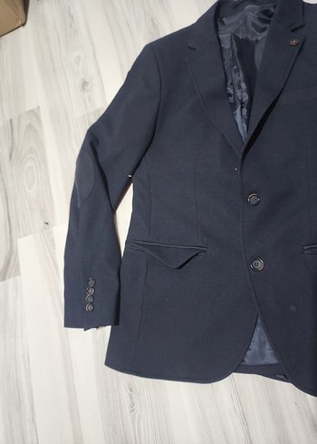 Lacivert Düğmeli Erkek Blazer Ceket - Görsel 2