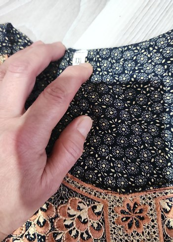 nakış İşlemeli Uzun Kadın Elbisesi - Görsel 8