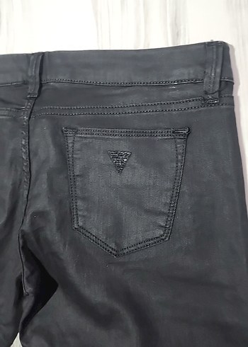 Siyah Kadın Denim Pantolon - Görsel 9