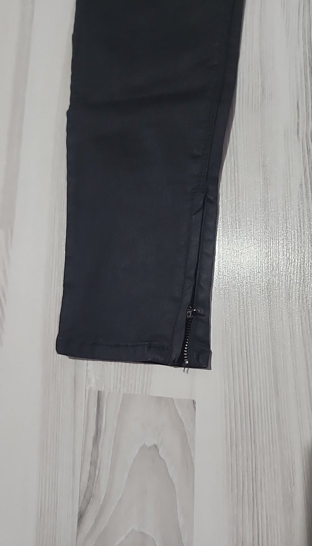 Siyah Kadın Denim Pantolon - Görsel 3