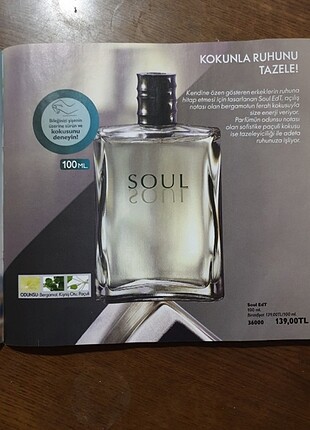 Soul erkek parfümü 