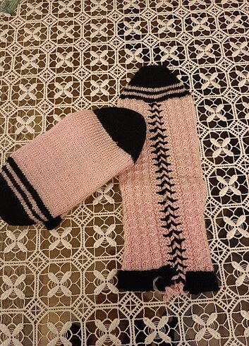 Bayan örgü corap - Görsel 3