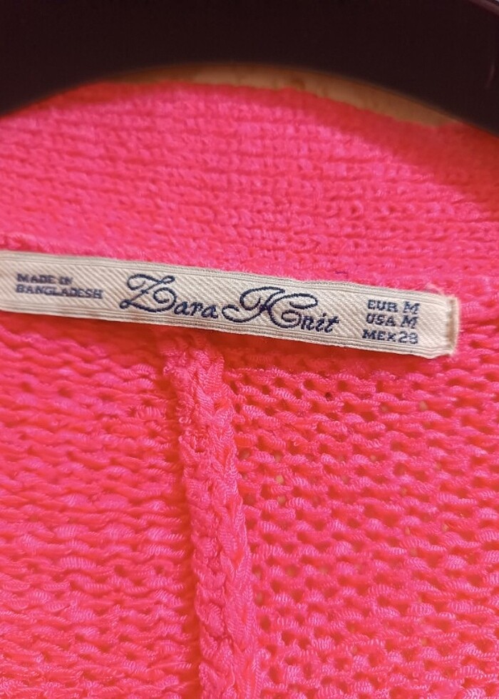 Zara m beden hırka rengi çok tatlı - Görsel 3