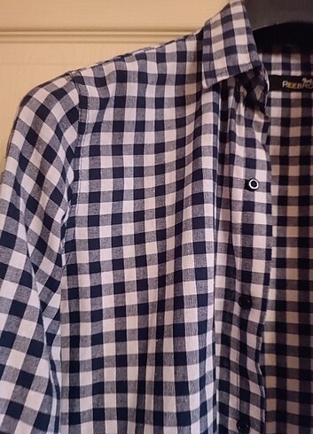 Uzun kol s beden marka gömlek - Görsel 3