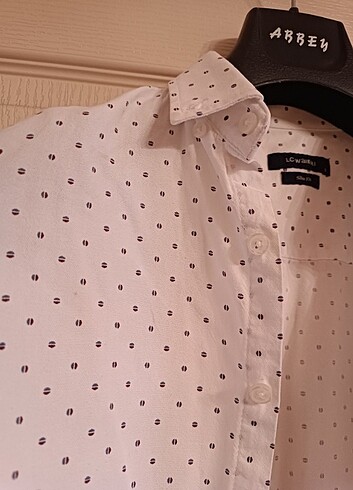 Slim fit uzun kol gömlek - Görsel 3