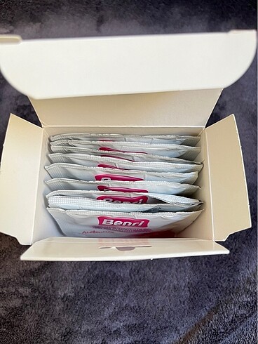 BENRİ ASETONSUZ OJE ÇIKARICI MENDİL - Görsel 2